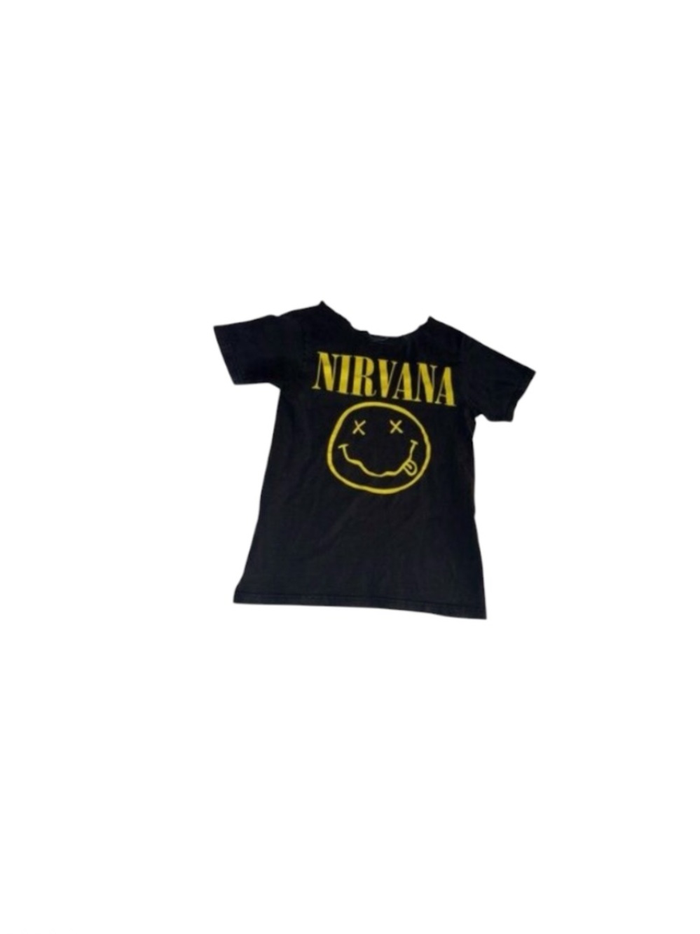 Nirvana Smiley Face T-Shirt - Women’s Size XS